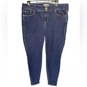 Torrid Jegging Jeans Womens 22R Super Soft High Rise 3 Button Medium Wash Denim